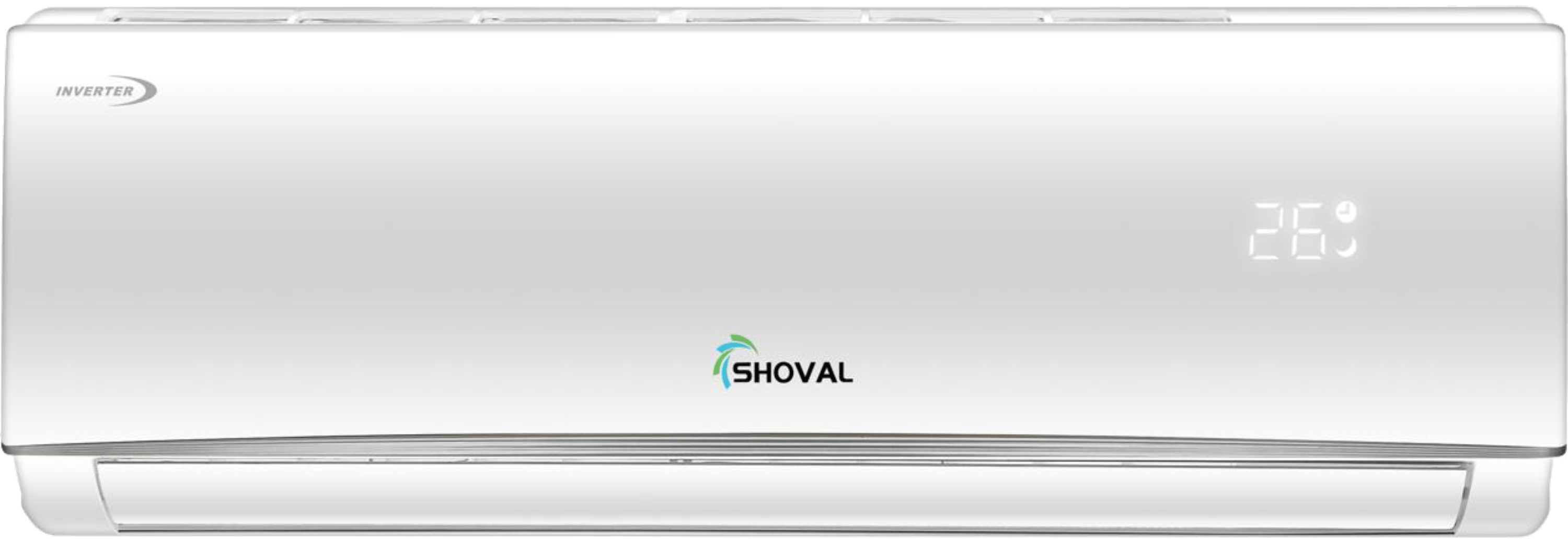 מזגן עילי Shoval SH-11000 - צבע לבן אחריות ע"י היבואן הרשמי
