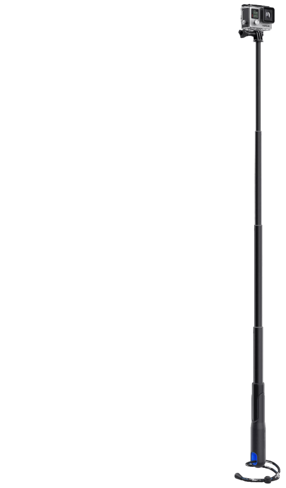 מוט סלפי טלסקופי 37" SP Gadgets POV Pole - צבע שחור