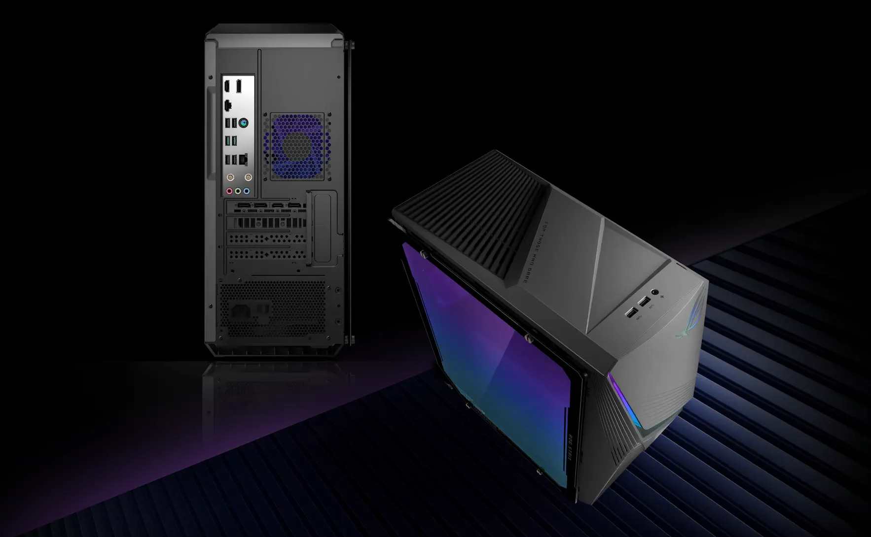 מחשב נייח גיימינג Asus ROG Strix G13CHR-71470F061W - Core i7-14700F RTX 4060 1TB SSD 32GB RAM Windows 11 - צבע שחור שלוש שנות אחריות ע"י היבואן הרשמי