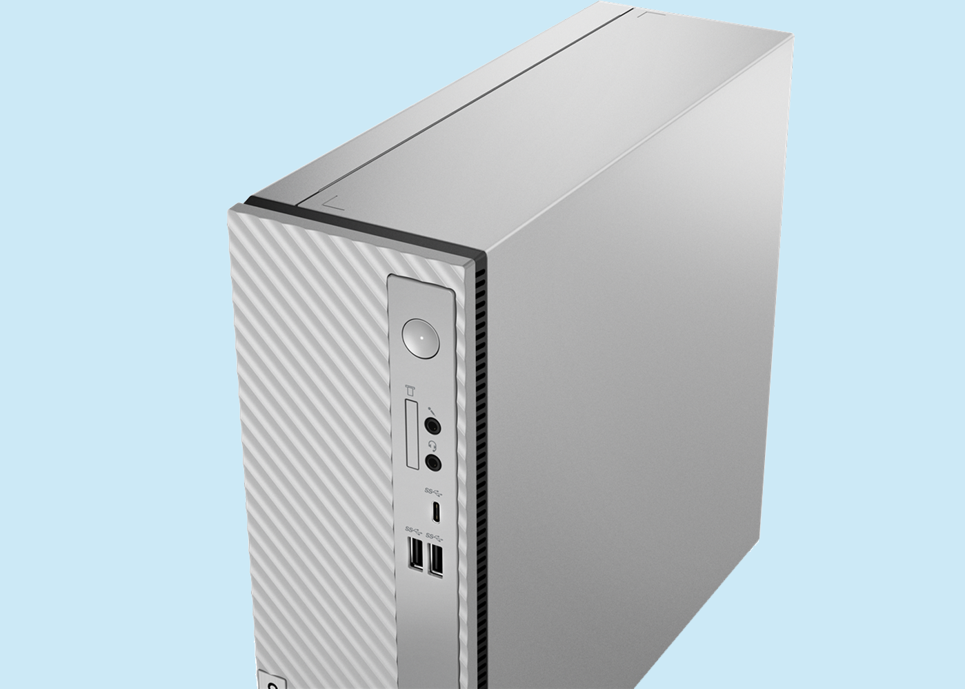 מחשב נייח Lenovo IdeaCentre 3 07IAB7 90SM00EYYS - Core i3-12100 512GB SSD 8GB RAM Windows 11 - צבע אפור בהיר שנה אחריות ע"י היבואן הרשמי