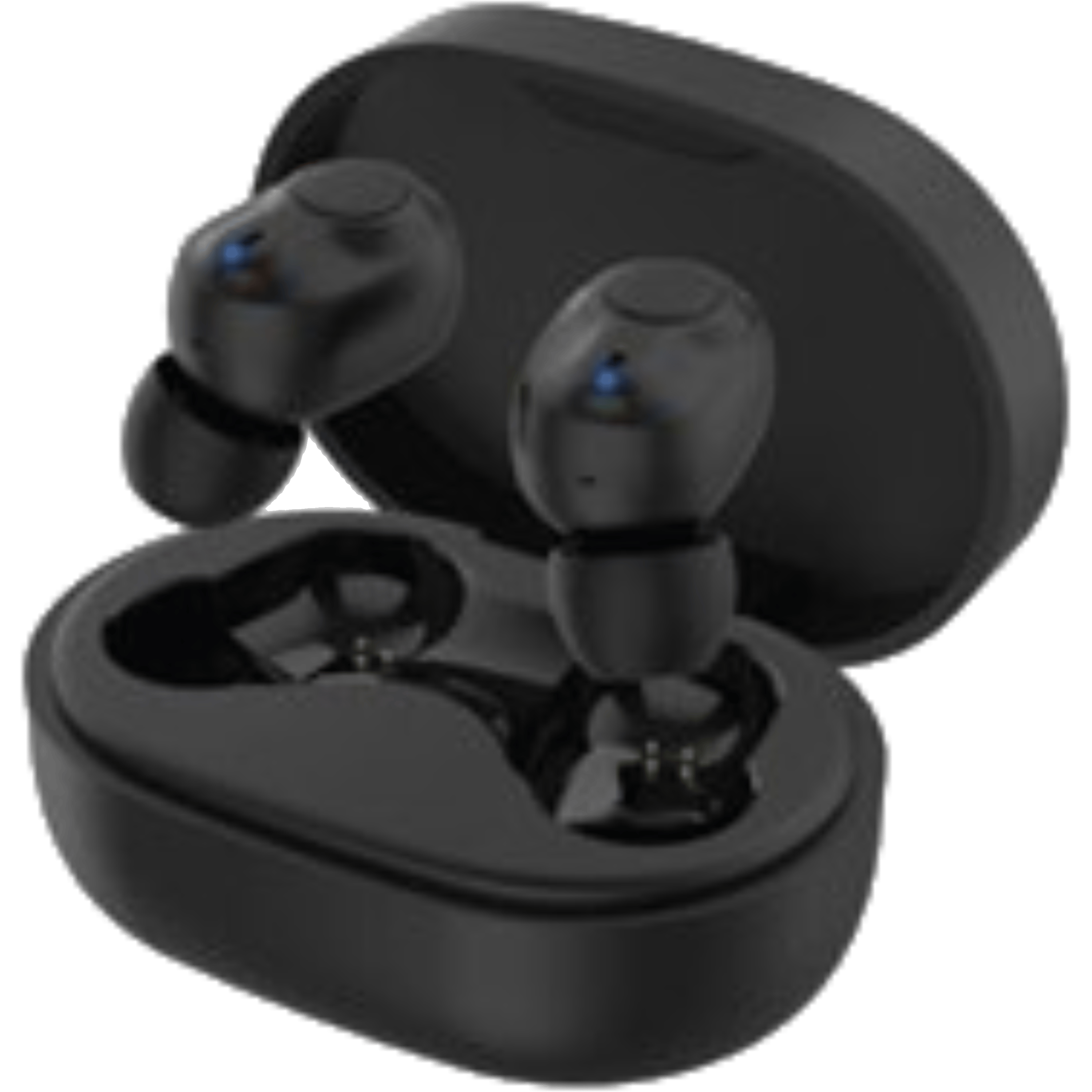 אוזנית Bluetooth Stereo TWS + עמדת טעינה NOA Raven - צבע שחור