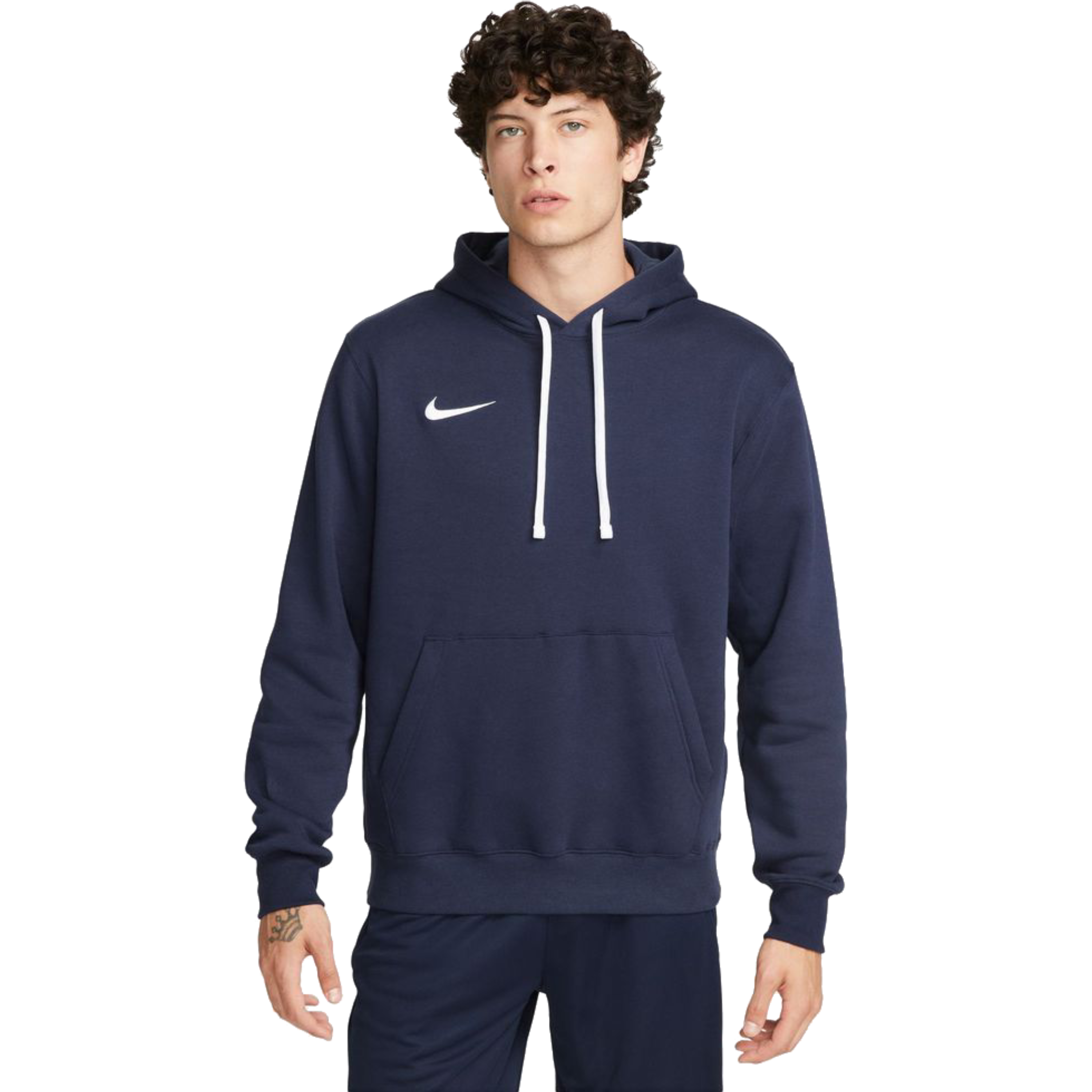 קפוצ'ון לגברים מידה M דגם Nike Team Club 20 - צבע כחול