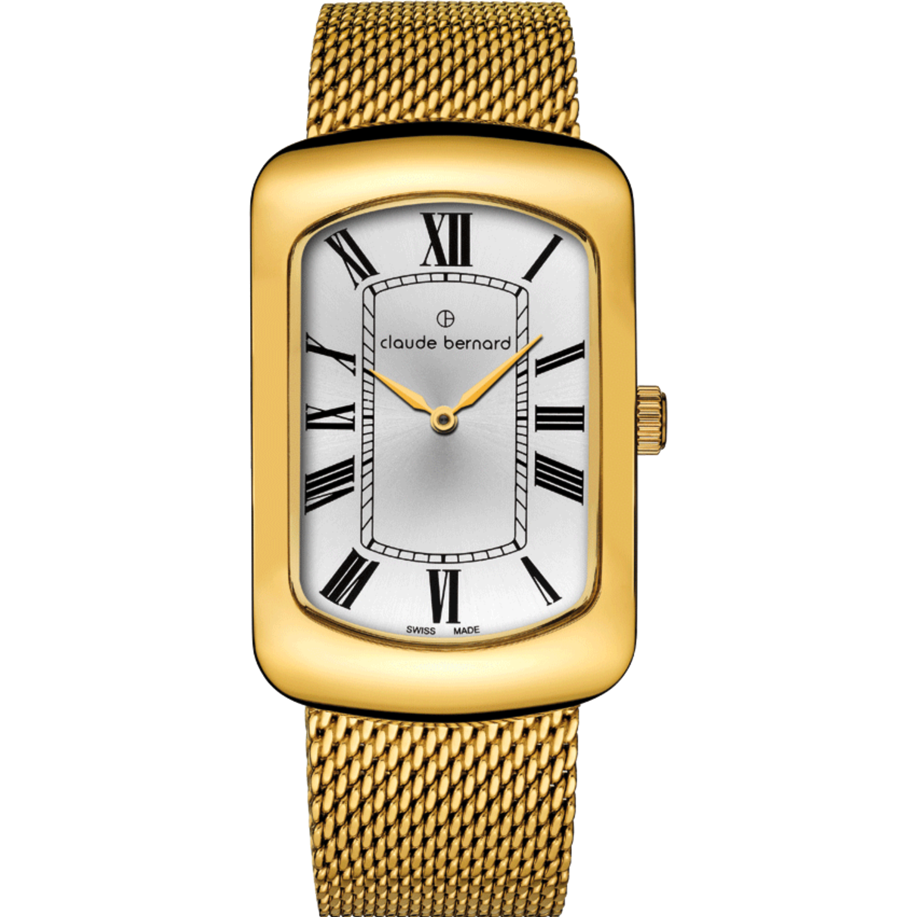 שעון יד לאישה Claude Bernard 20226 37JM AR 30mm צבע זהב/ספיר קריסטל - אחריות לשנה ע"י היבואן