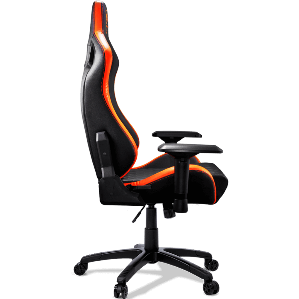 كرسي جيمنج Cougar Armor S Gaming Chair - باللون الأسود וبرتقالي שנה אחריות ע