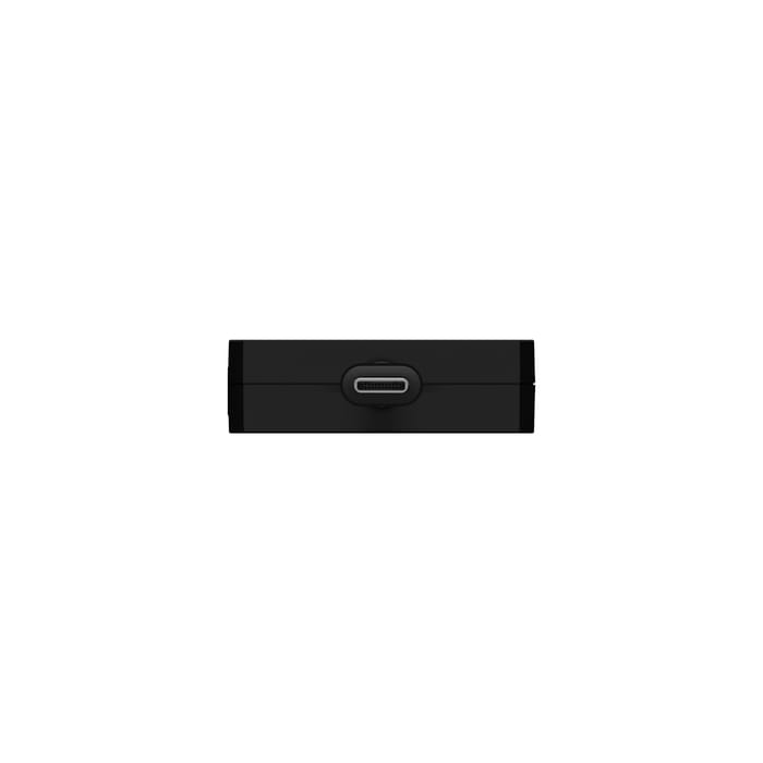 מתאם למסכים עם טעינה Belkin USB-C - למסכים ולטעינה 4 חיבורים HDMI VGA DisplayPort DVI - צבע שחור שנתיים אחריות ע