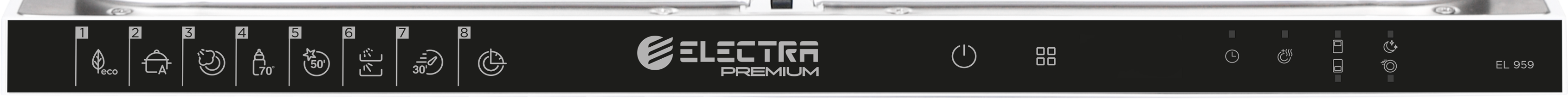 غسالة صحون متكاملة ELECTRA Premium EL 959 مستورد رسمي