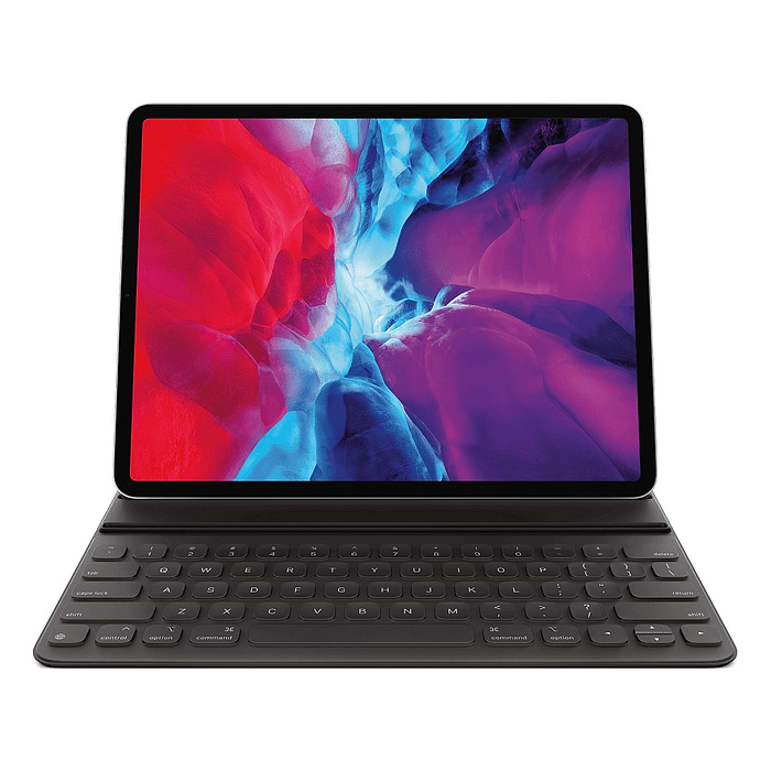מקלדת Apple Smart Keyboard Folio לדגמי Apple iPad Pro 12.9 Inch 2020 / iPad Pro 12.9 Inch - צבע שחור 