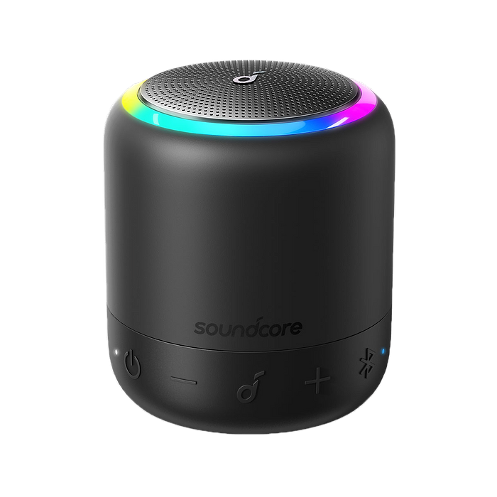 רמקול אלחוטי נייד Anker Sound Core Mini 3 Pro Bluetooth - צבע שחור שנה אחריות עי היבואן הרשמי 