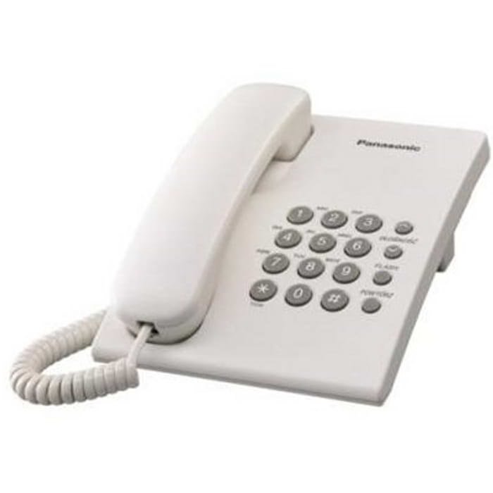 טלפון שולחני דגם PANASONIC TS 500 פנסוניק