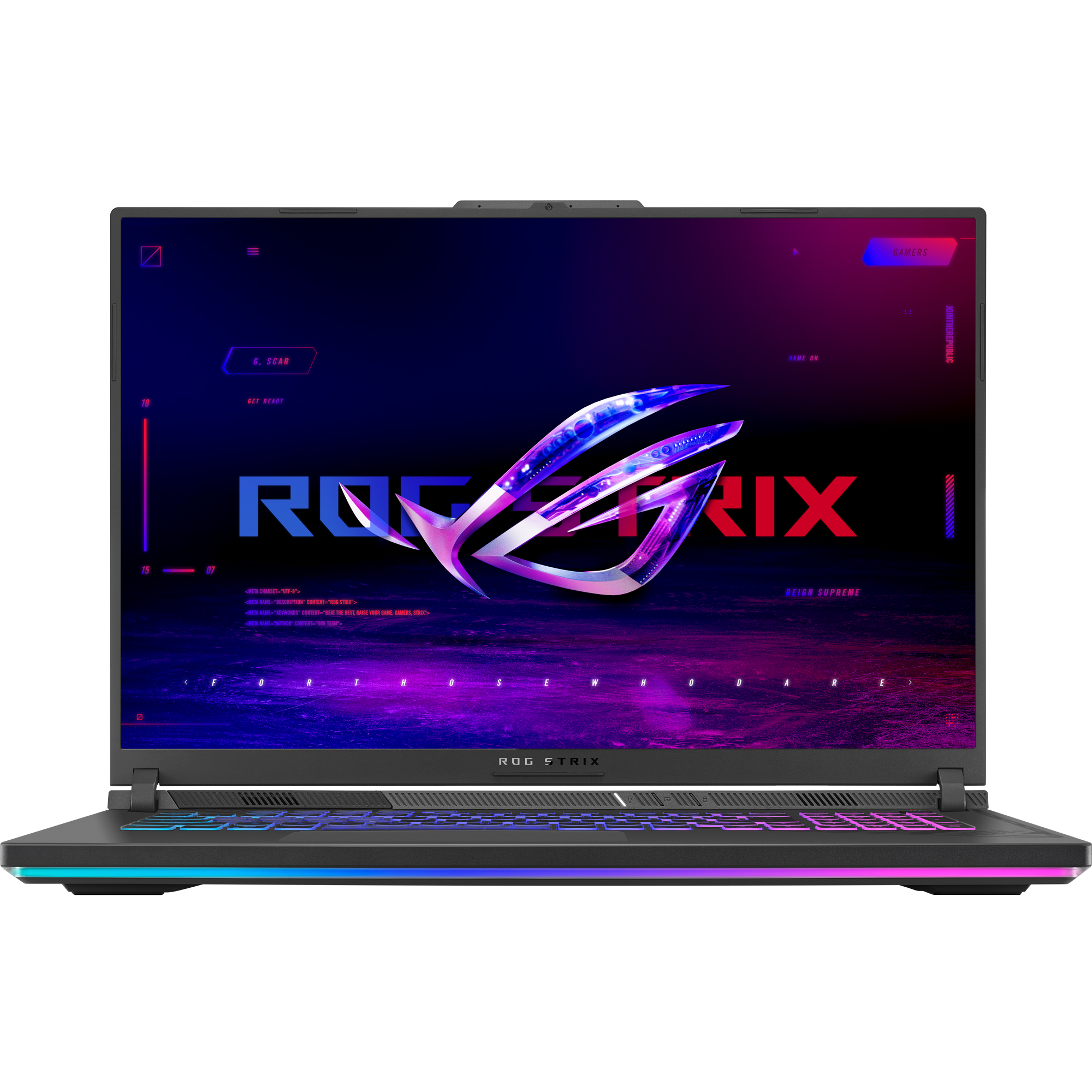 מחשב נייד גיימינג Asus ROG Strix G18 G814JIR-N6022W - Core i9-14900HX RTX 4070 1TB SSD 32GB RAM Windows 11 - צבע אפור שלוש שנות אחריות ע