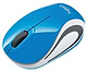 עכבר אלחוטי Logitech Mini M187 - צבע כחול שנתיים אחריות ע"י היבואן הרשמי