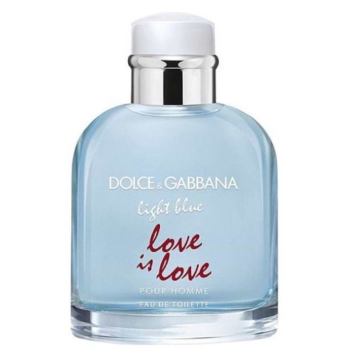 בושם לגבר D&G Light Blue Love Is Love Pour Homme EDT TESTER 100ML