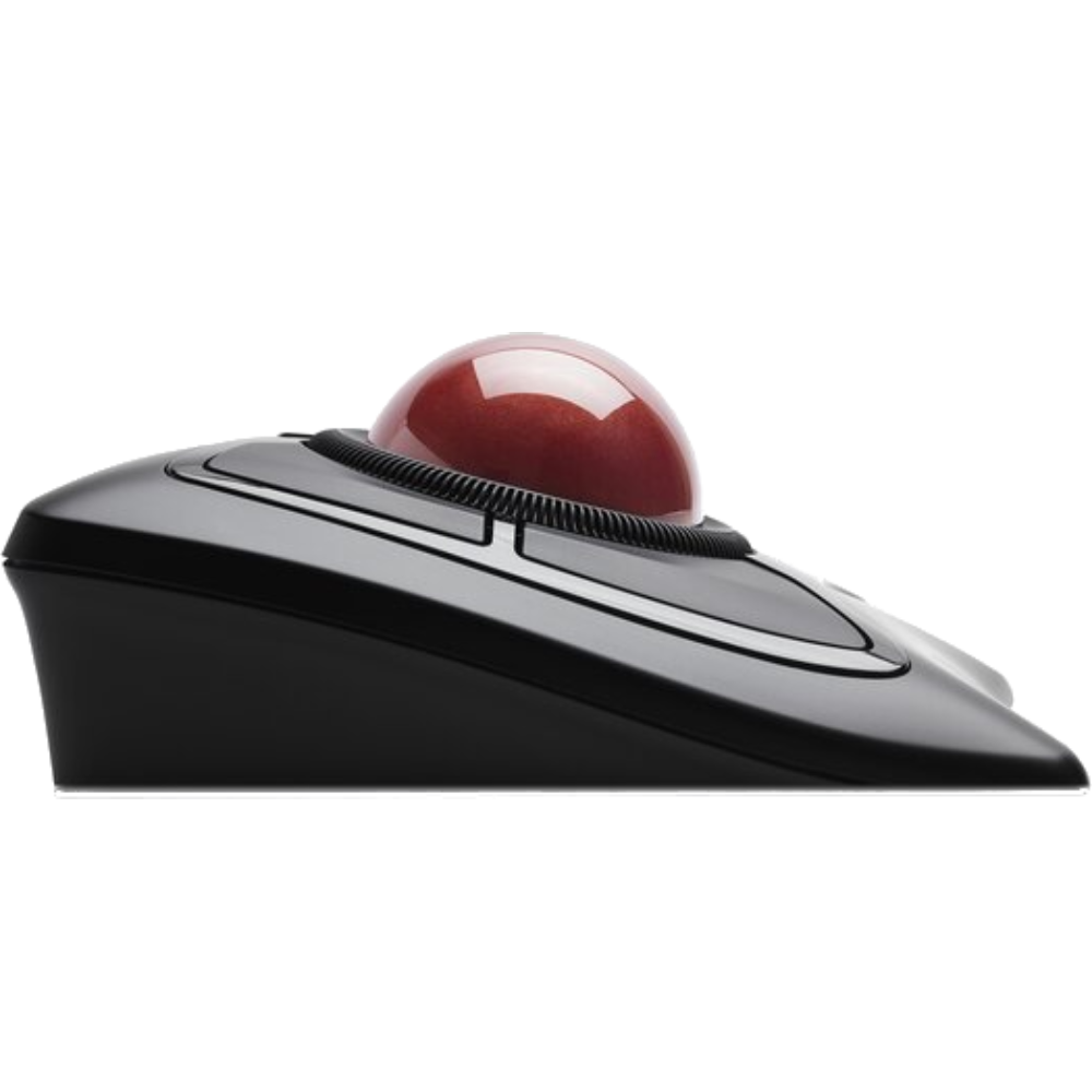 כדור עקיבה אלחוטי - Kensington Expert Mouse Wireless Trackball - צבע שחור שלוש שנים אחריות ע