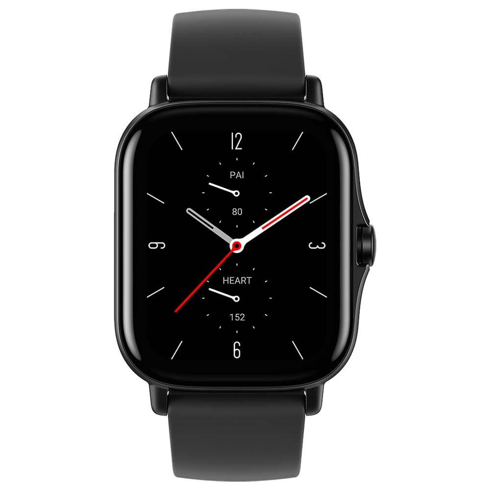 ساعة ذكية אופנתי Amazfit GTS 2 - لون أسود ضمان لمدة عام من قبل المستورد الرسمي
