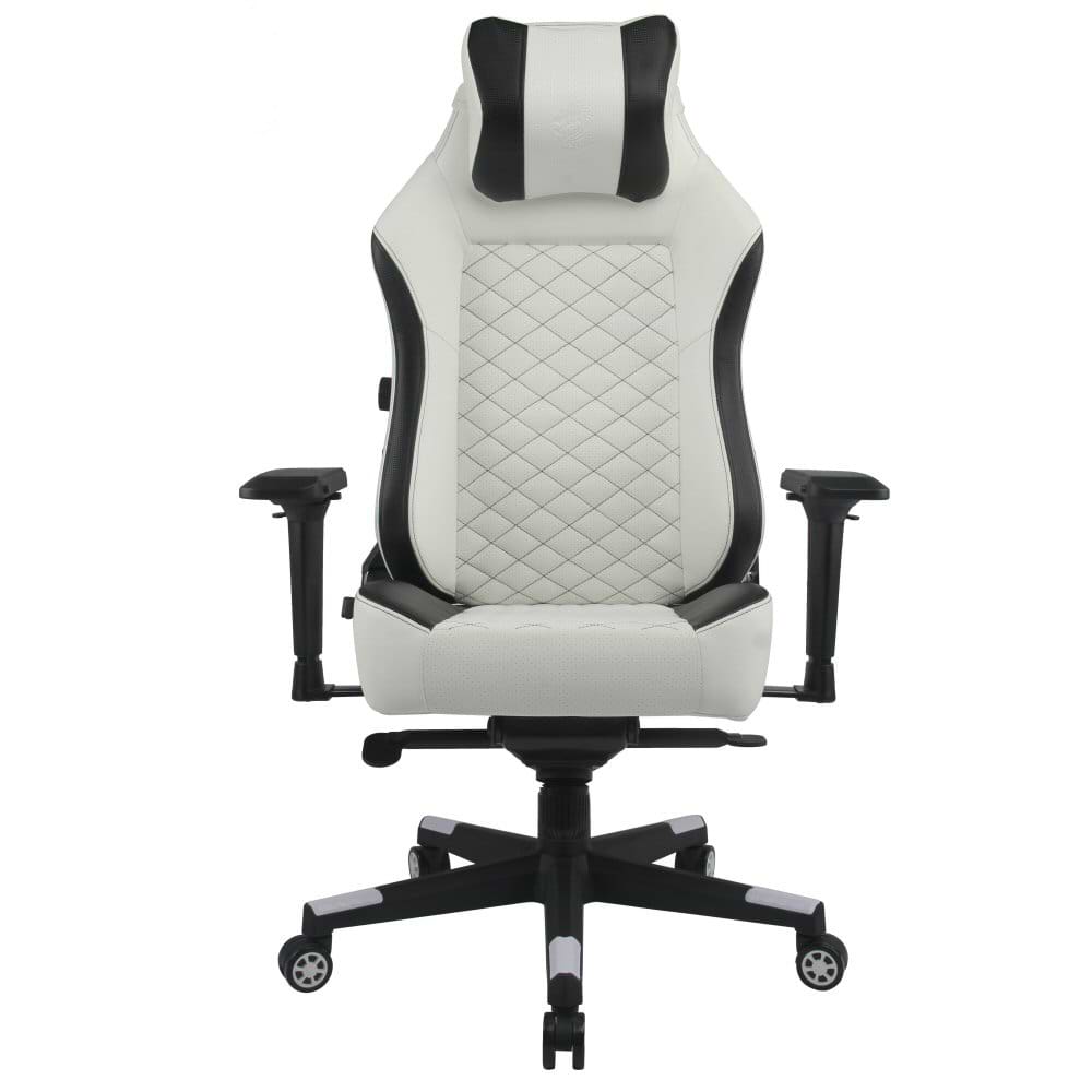 كرسي جيمنج Dragon Infinity - لون أبيض ضمان لمدة عام من قبل المستورد الرسمي