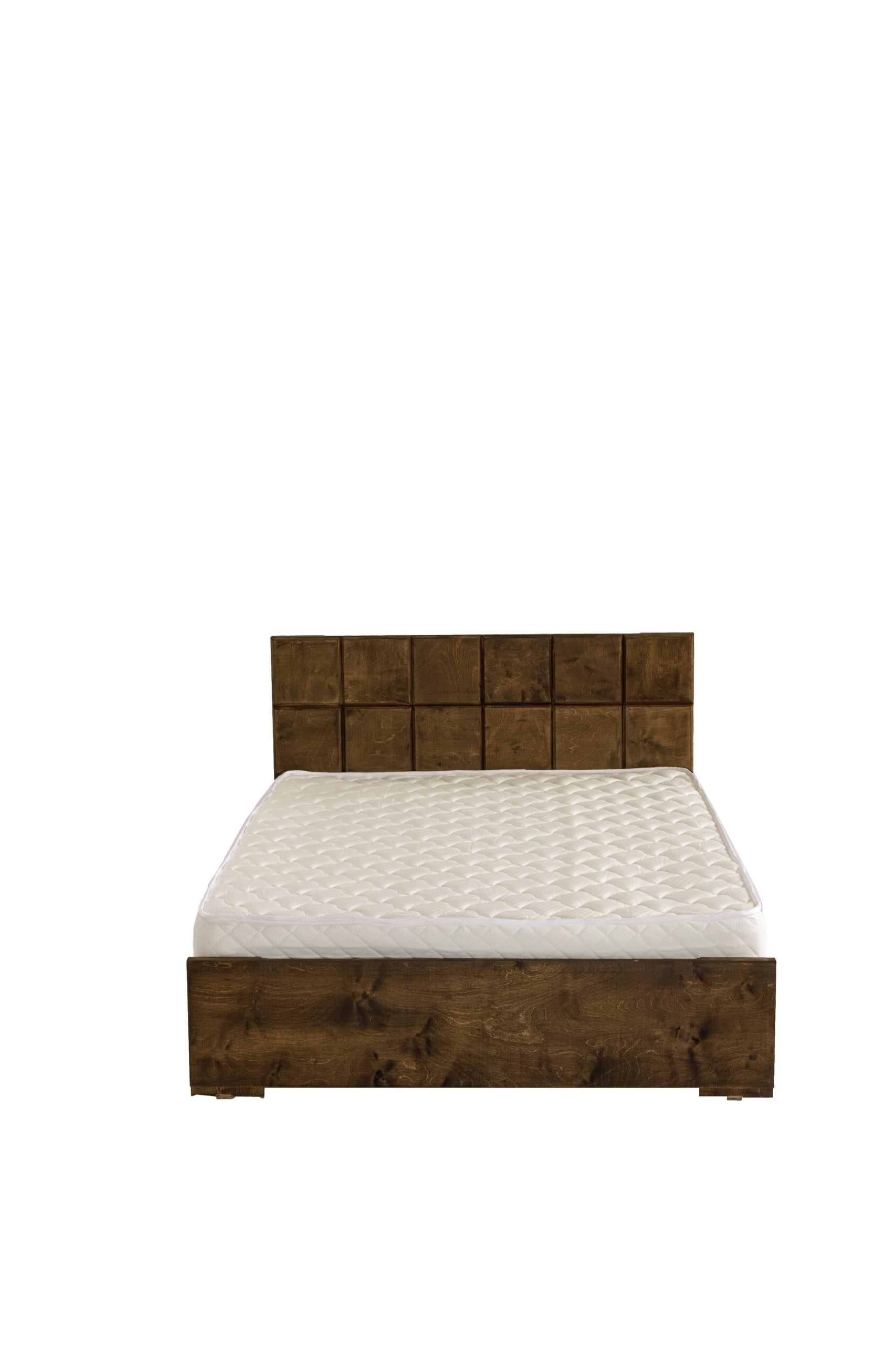 מיטה مصممة מخشب متين موديل 5040 טבעי אולימיפיה