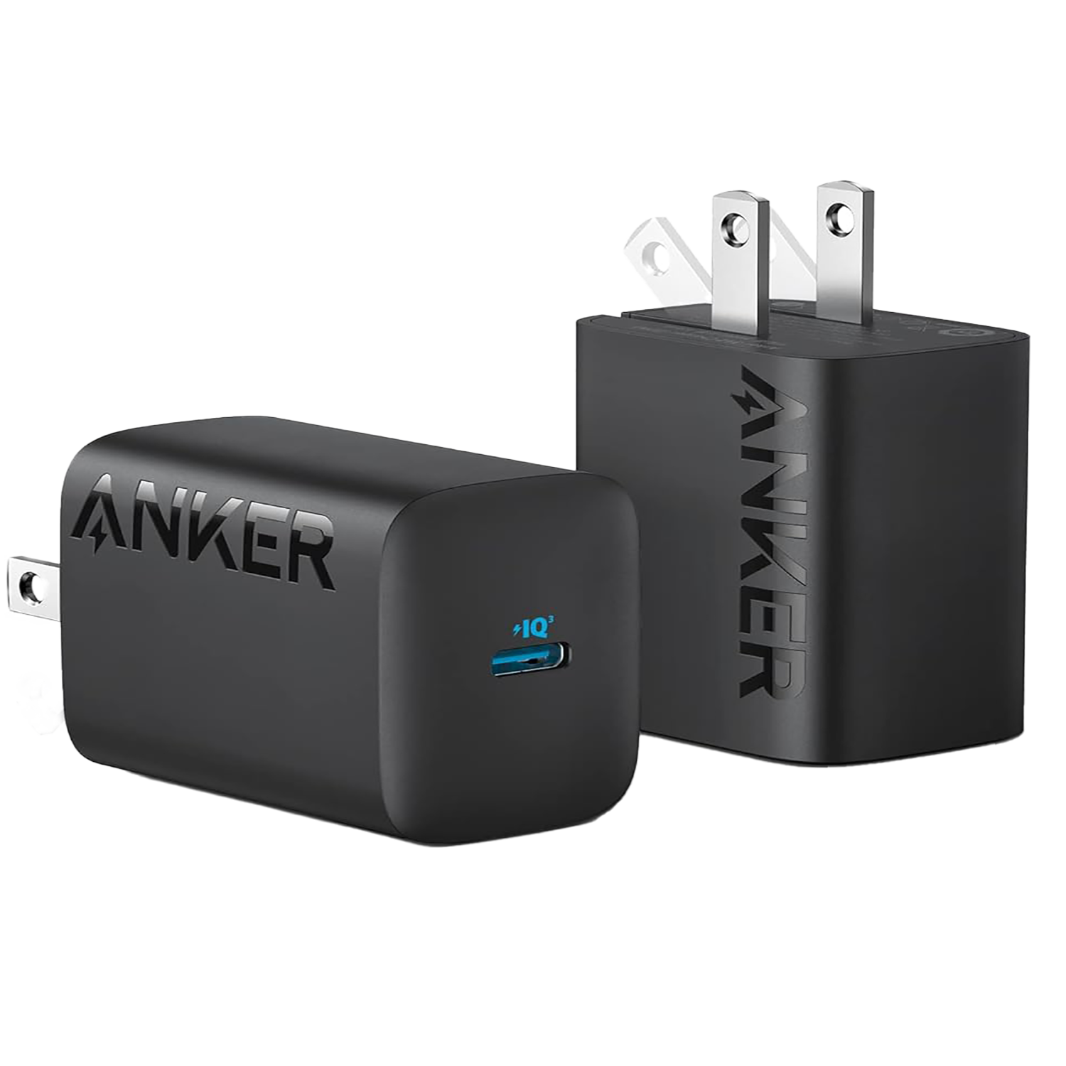 מטען קיר Anker 312 30W USB-C - צבע שחור שנה אחריות ע
