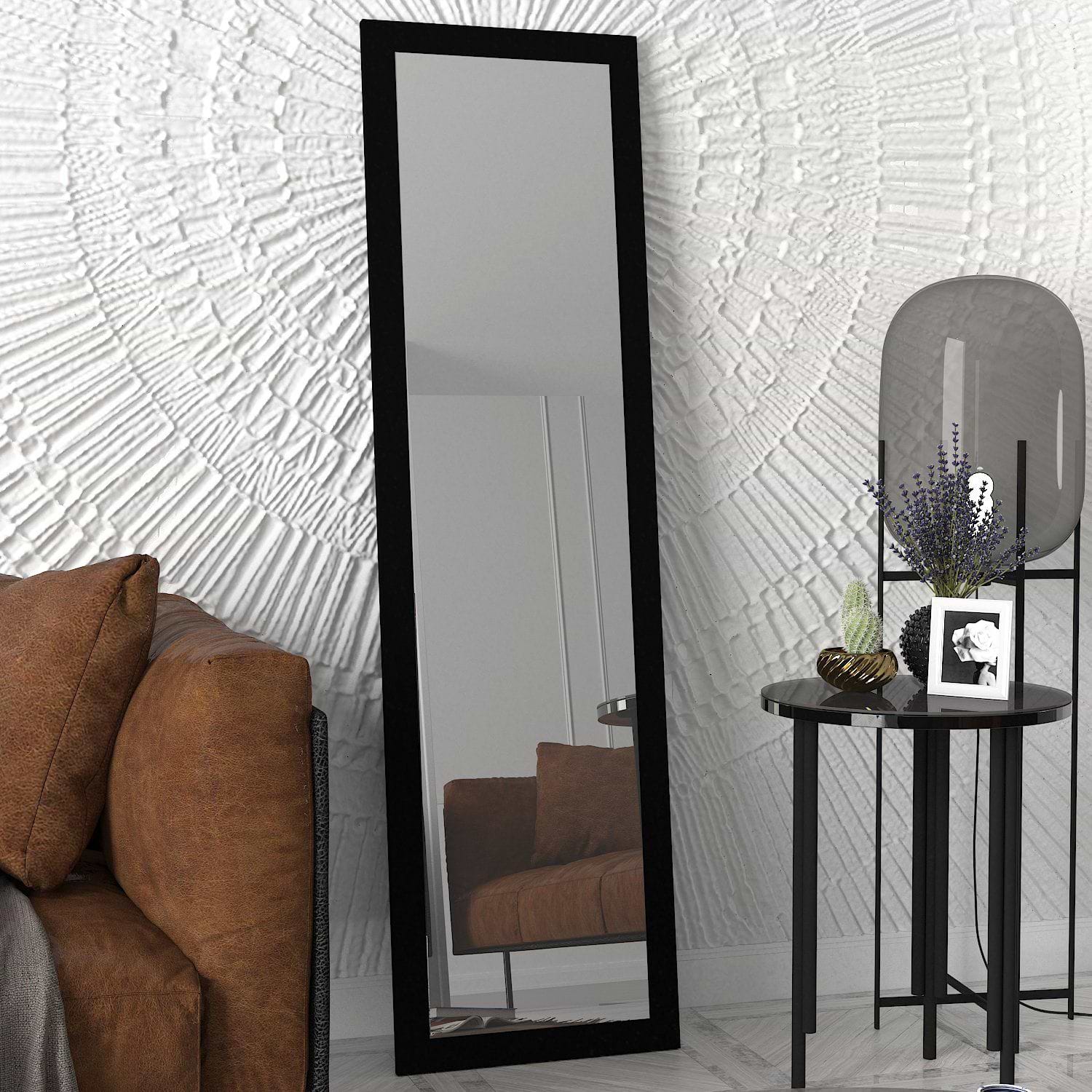 مرآة حائط مستطيلة דיאה أسود موديل HOMAX DE0113