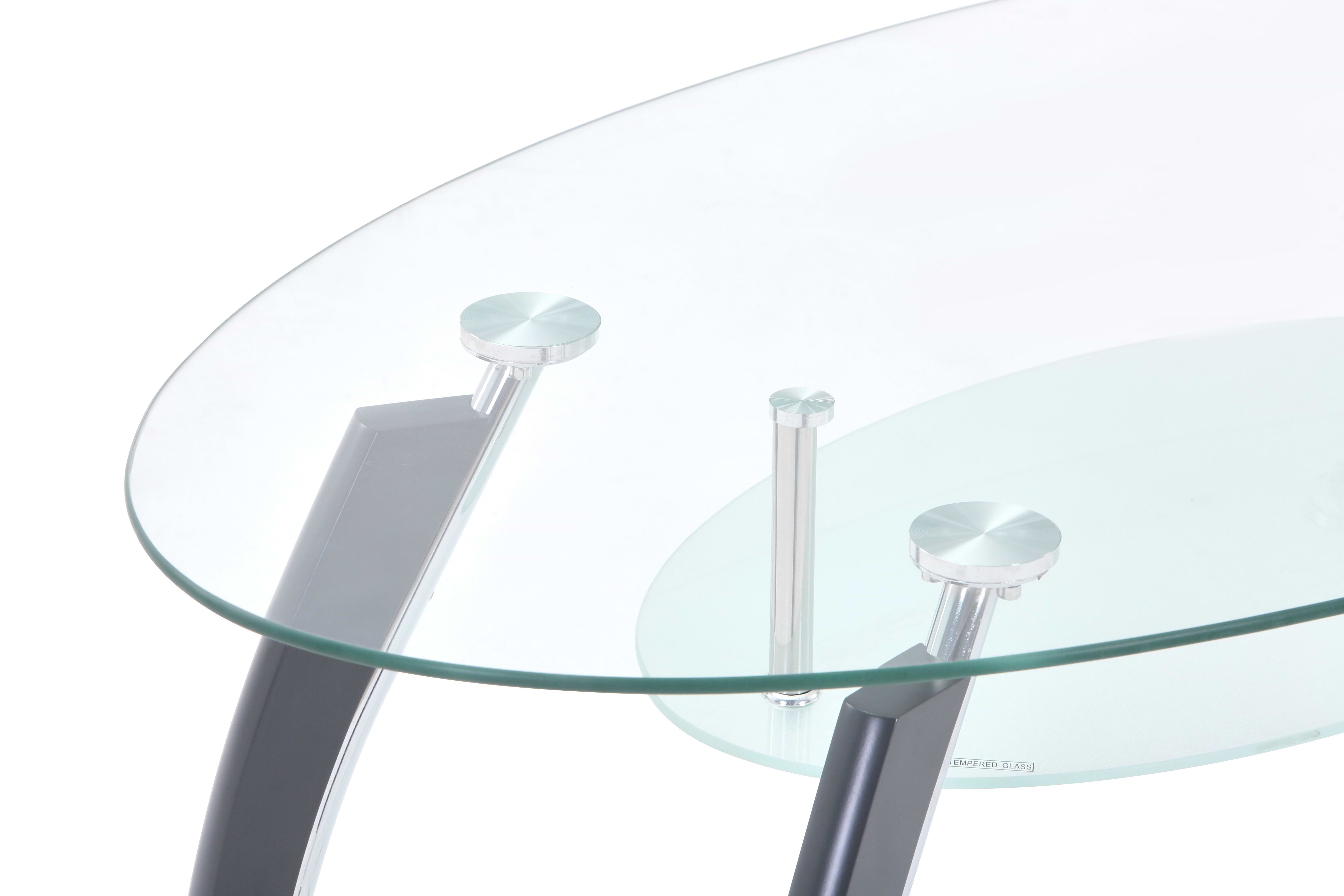 שולחן סלון דגם לאציו צבע רגליים אפורות HOMAX