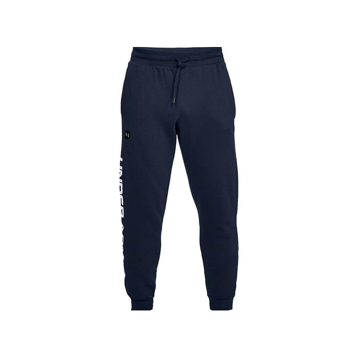 מכנסי טרנינג לגבר דגם Rival מידה XL צבע כחול Under Armour - יבואן מקביל
