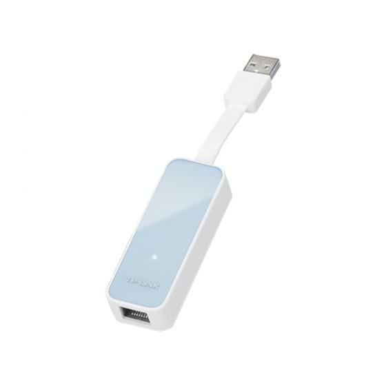 מתאם חוטי דגם TP-Link UE200 Lan to USB 10/100 - צבע לבן