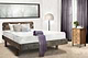 سرير زوجي בעיצוב וינטג' עשויה עץ אורן מלא موديل פרפר אולימפיה مع מזרן מתנה טבעי