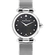 שעון יד לאישה Claude Bernard 20508 3M NANN 34mm צבע כסף/תכלת/ספיר קריסטל - אחריות לשנתיים