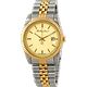 שעון יד לגבר Mathey Tissot H810BDI 40mm צבע כסף/זהב/תאריך - אחריות לשנתיים