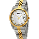 שעון יד לגבר Mathey Tissot H710BI 40mm צבע כסף/זהב/ספרות זרקונים/תאריך - אחריות לשנתיים