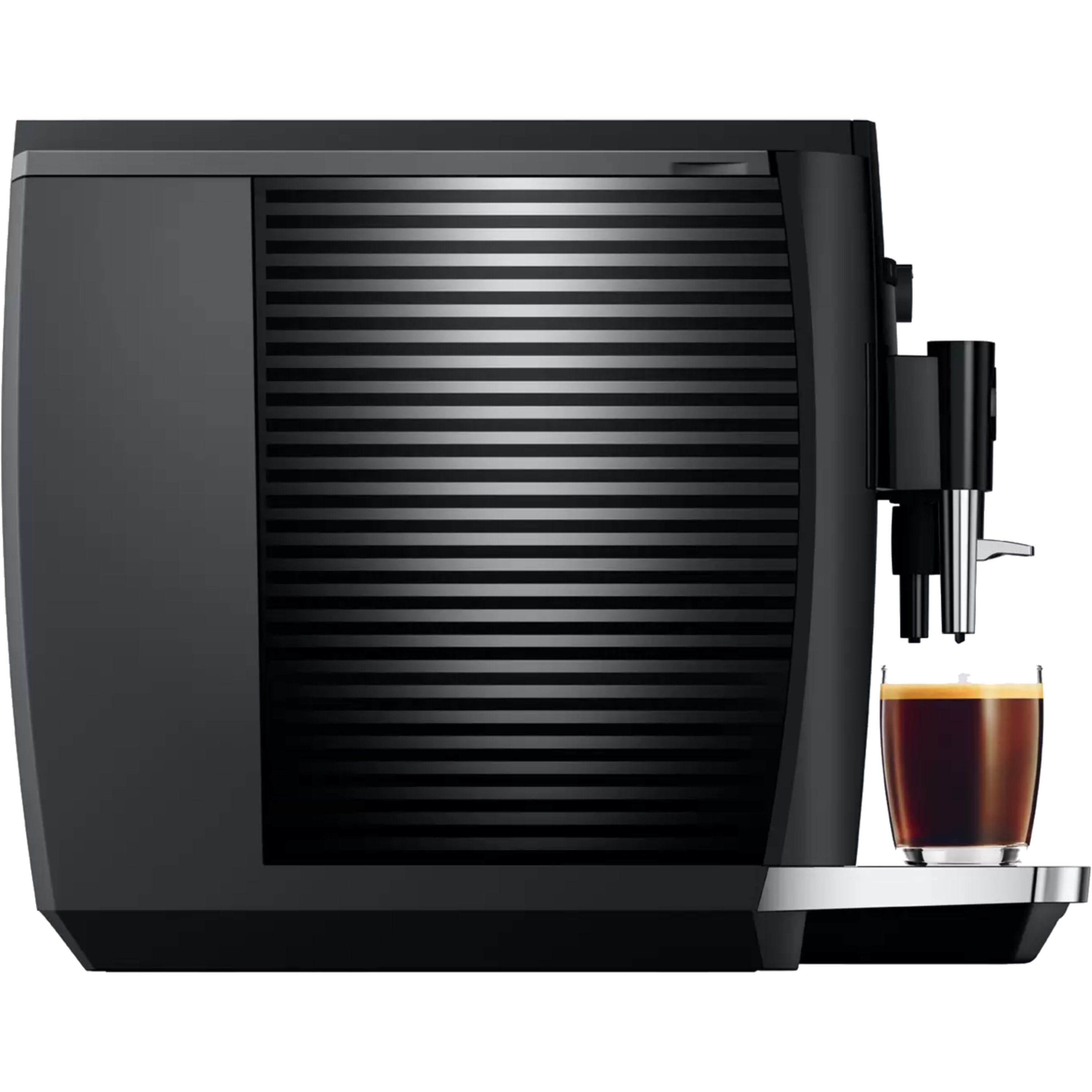 מכונת פולי קפה מדגם Jura E4 - צבע שחור אחריות לשנתיים ע