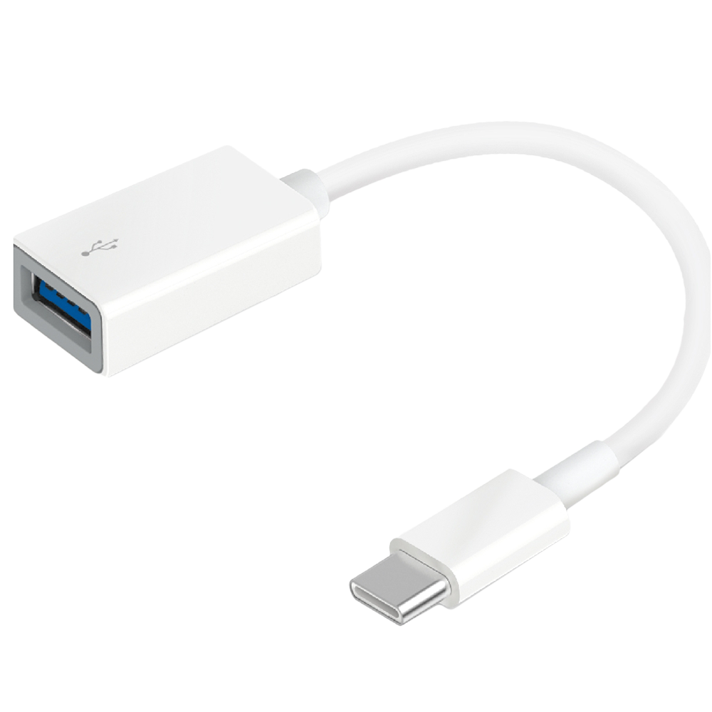 מתאם TP-Link UC400 SuperSpeed 3.0 USB-C to USB-A Adapter - צבע לבן שלוש שנות אחריות ע