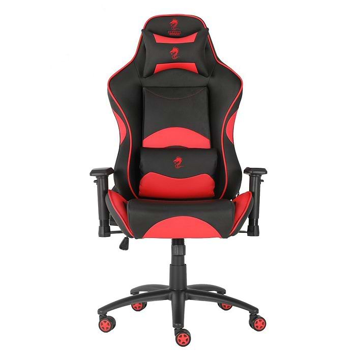 כיסא גיימינג Dragon Viper - צבע אדום 