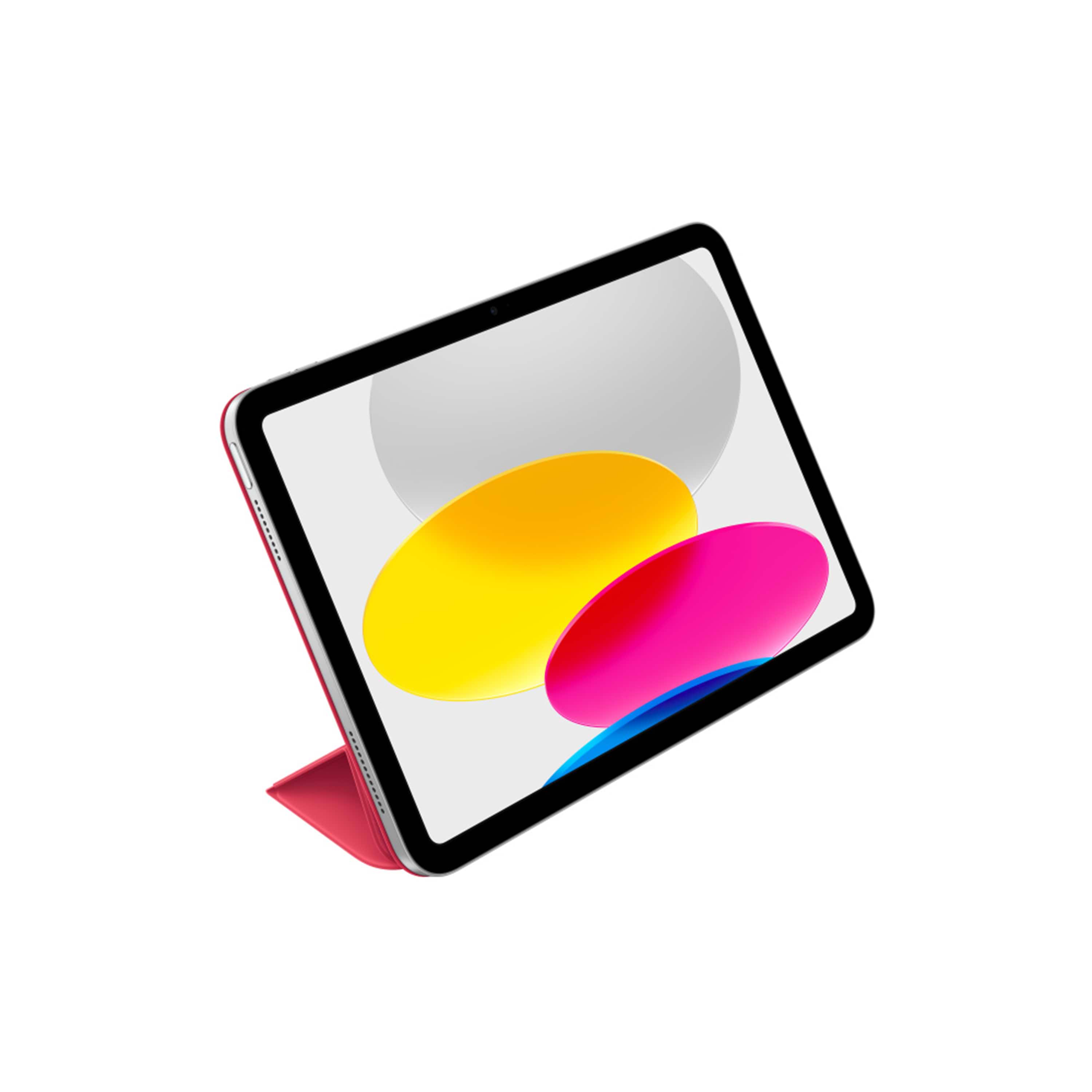 מגן ספר מקורי Apple Smart Folio ל- Apple iPad 2022 (10th generation) - צבע אדום אבטיח שנה אחריות ע