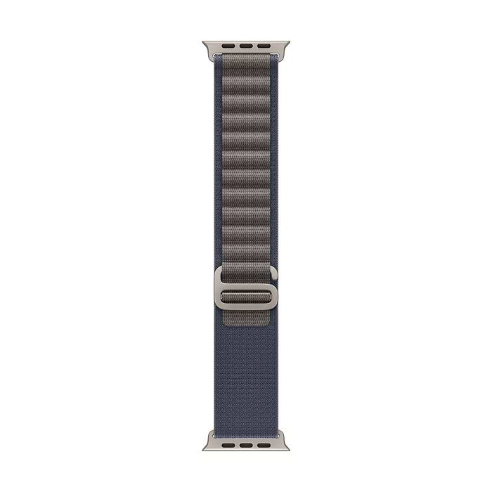רצועת שעון Alpine Loop Apple Watch 49mm צבע כחול מידה Medium - שנה אחריות ע״י יבואן רשמי