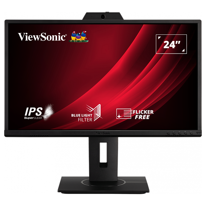 מסך מחשב נייד 24ViewSonic VG2440V FHD IPS - צבע שחור שלוש שנות אחריות עי יבואן רישמי