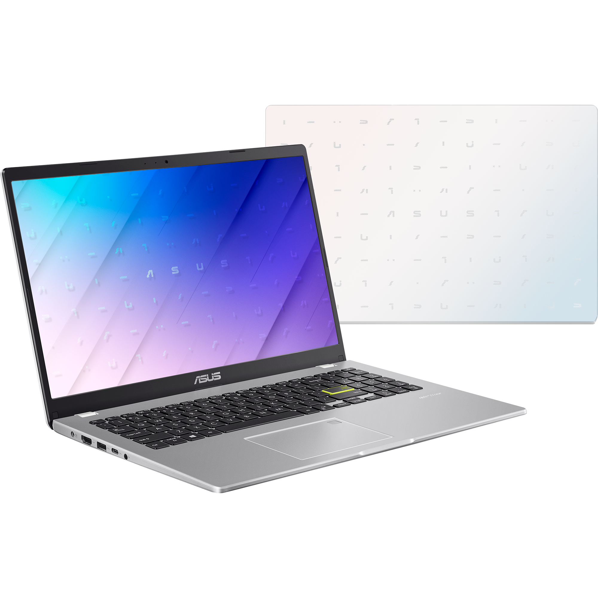 מחשב נייד Asus Vivobook Go 15 E510MA-BR717WS - Celeron N4020 128GB 4GB RAM Windows 11s + Office 365 - צבע לבן שנה אחריות ע