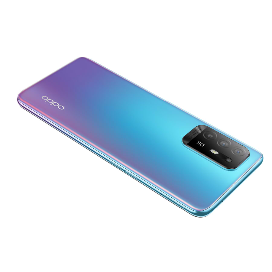هاتف ذكي Oppo A94 5G 128GB 8GB - لون ازرق ضمان لمدة عام من قبل المستورد الرسمي