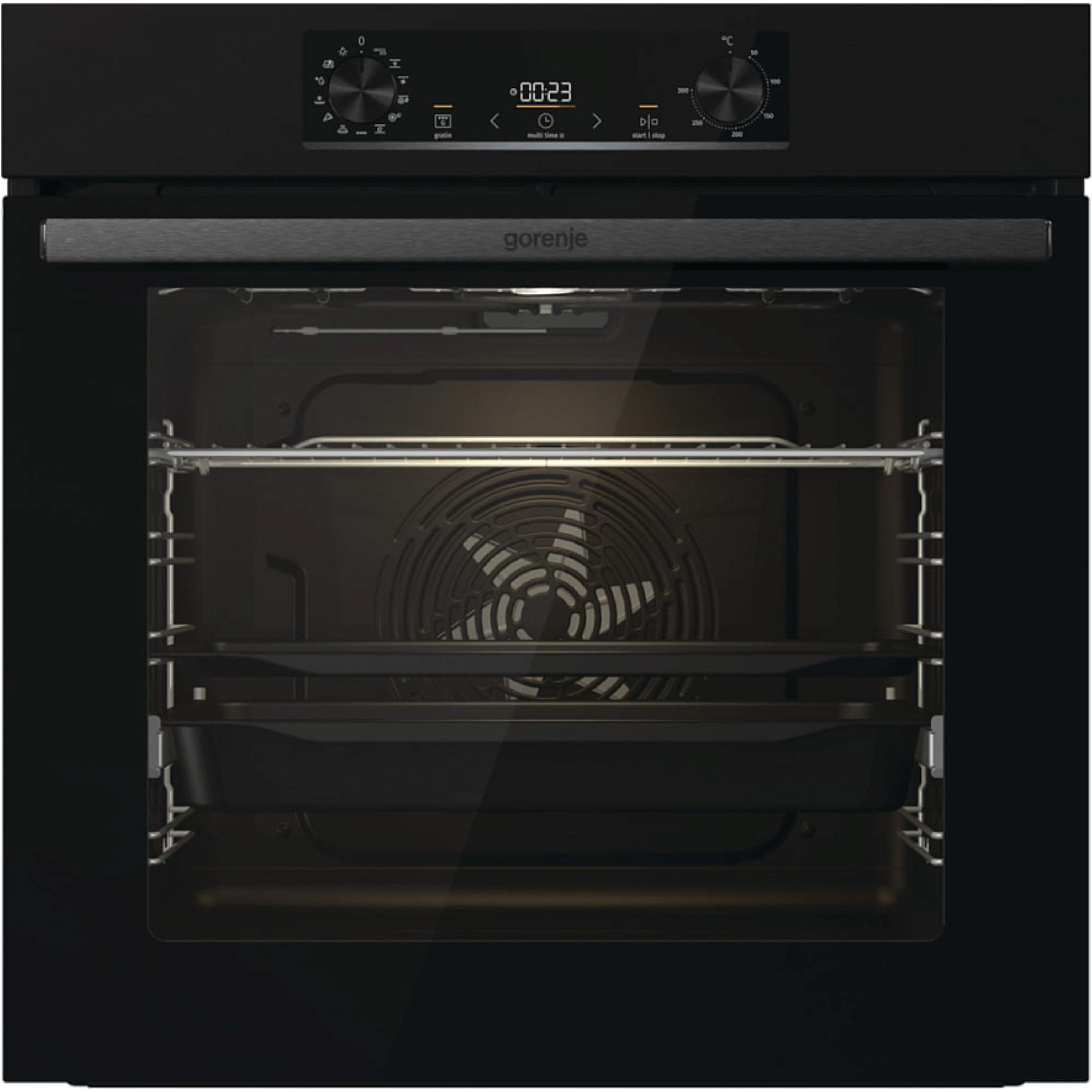 תנור אפייה בנוי 77 ליטר עם תוכנית אדים Gorenje BOS-6737-E06B - אחריות יבואן רשמי