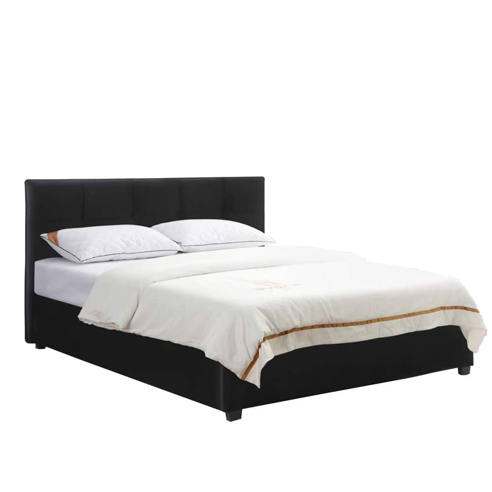 מיטה זוגית 160/200 עם ארגז דגם ברזיל Home Decor בצבע שחור