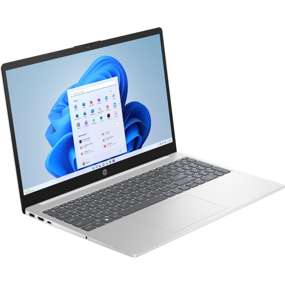 HP Laptop 15  15-fd0005nj  Core i5-1335U | 8GB  | 256GB | 15.6 FHD  | OST W11H6 | Diamond White -3Y