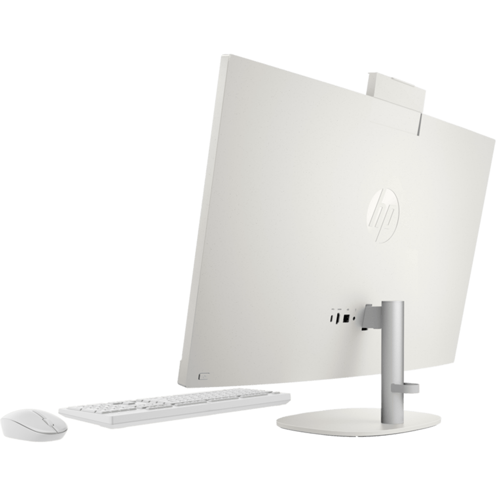 מחשב עם מסך מגע HP AIO 27-CR0211NJ / 90K88EA Core i7-1355U 512GB SSD 16GB RAM Windows 11 - צבע לבן שלוש שנות אחריות ע
