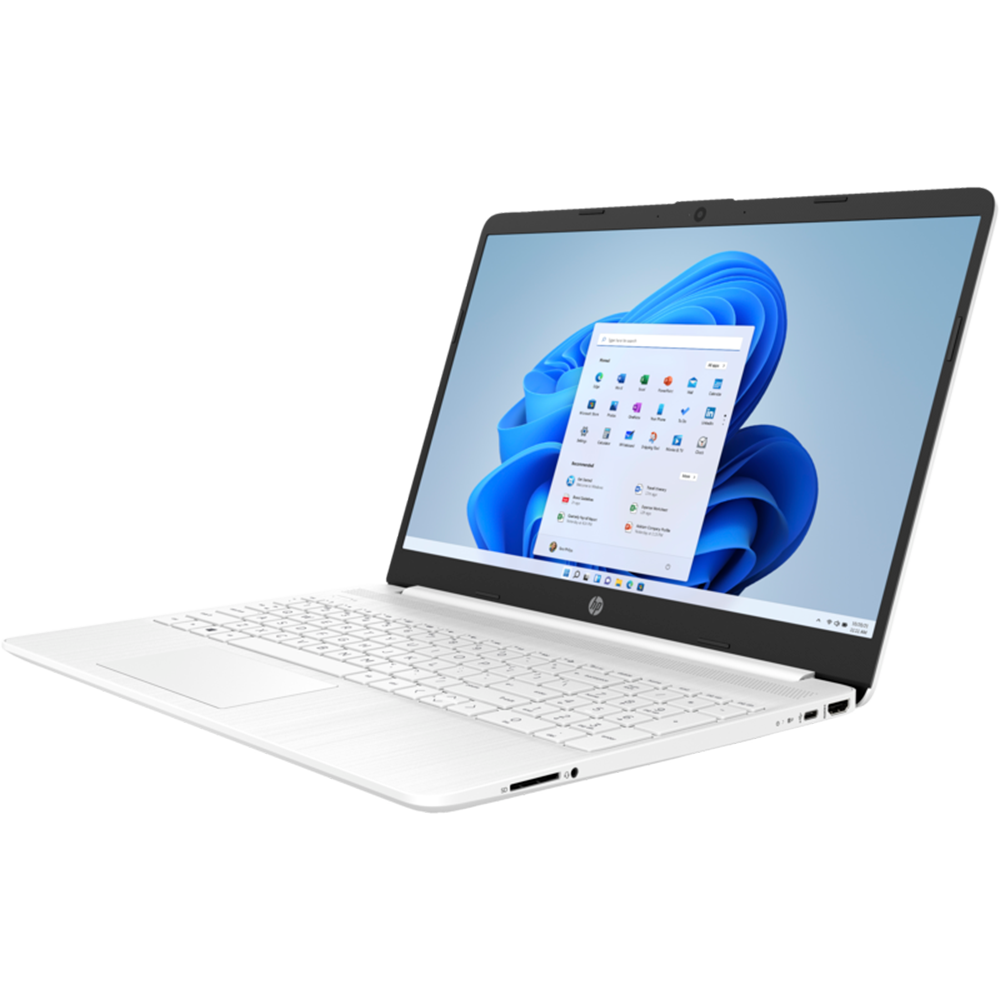 מחשב נייד סי דאטה  HP NoteBook 15s-fq5009nj 15.6 FHD   i3-1215U/8GB(1X8)/512SSD/WIN11HOME/WHITE/1YOS