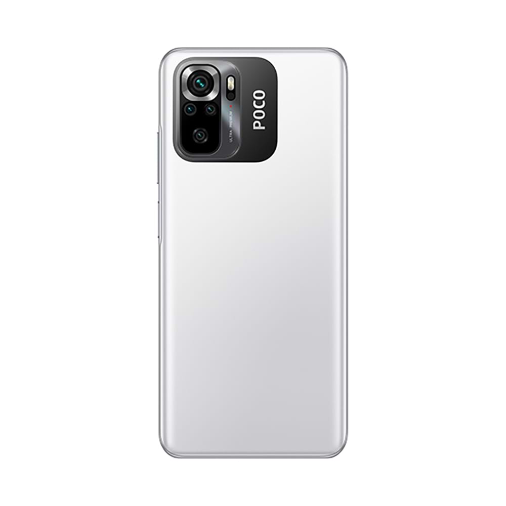 هاتف ذكي Xiaomi Poco M5s NFC 128GB 6GB RAM - لون أبيض ضمان لمدة عامين من قبل المستورد الرسمي هاميلتون
