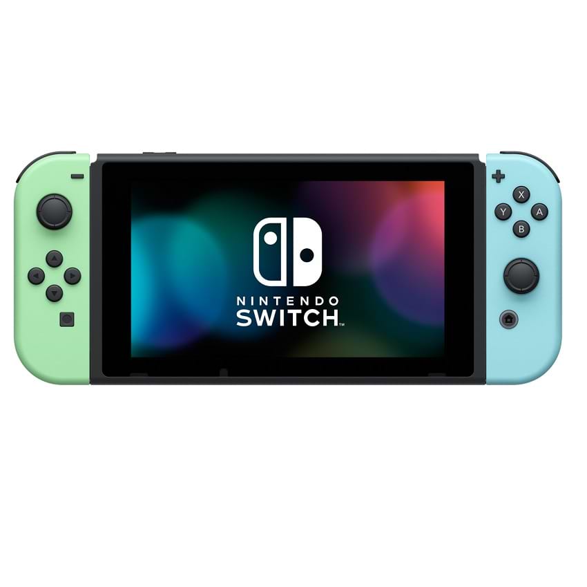 جهازمع لعبة Nintendo Switch Animal Crossing Limited Edition - ضمان لمدة سنتين من المستورد الرسمي