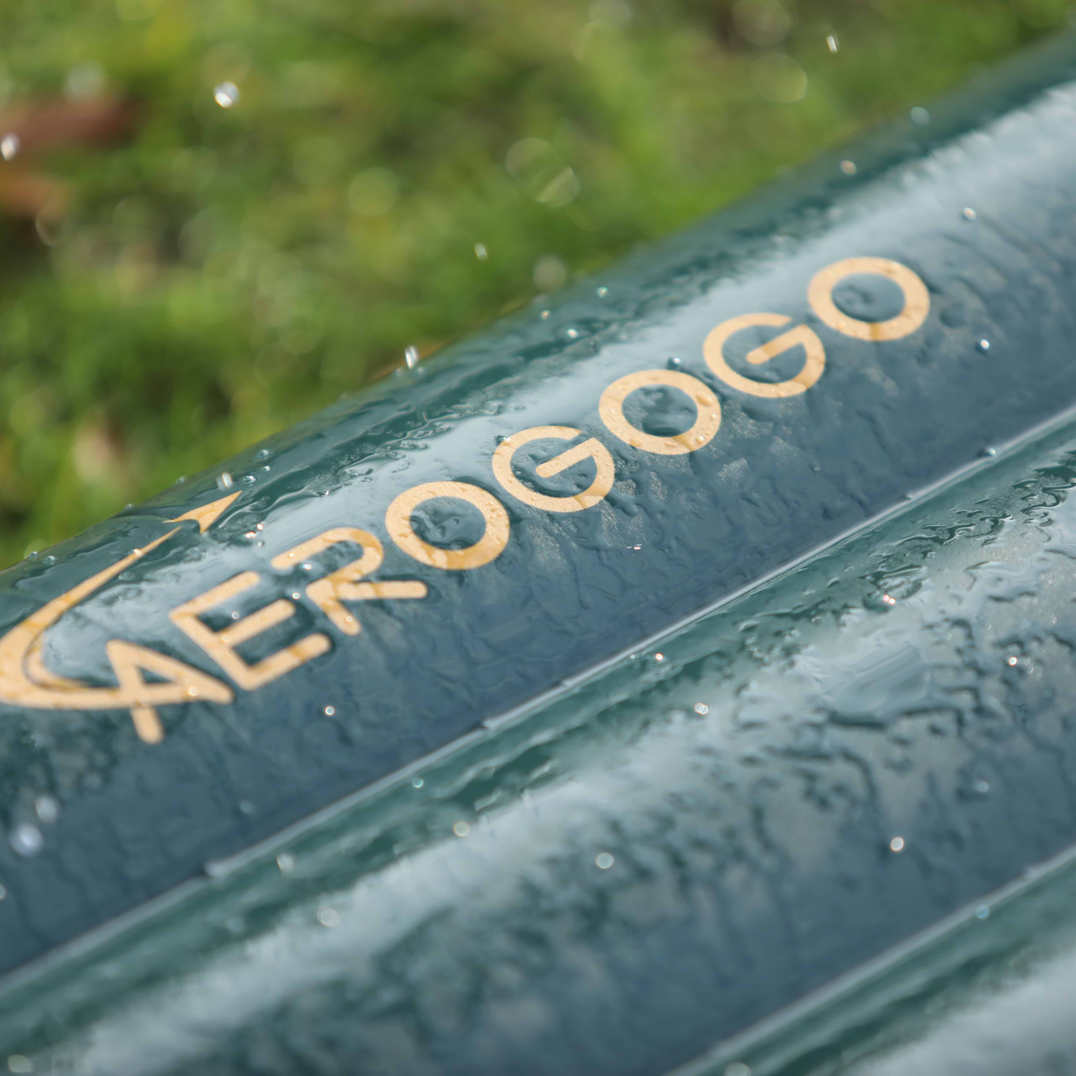  מציאות ועודפים - מזרן זוגי מתנפח Aerogogo Giga GM2-02 בצבע ירוק שנה אחריות ע