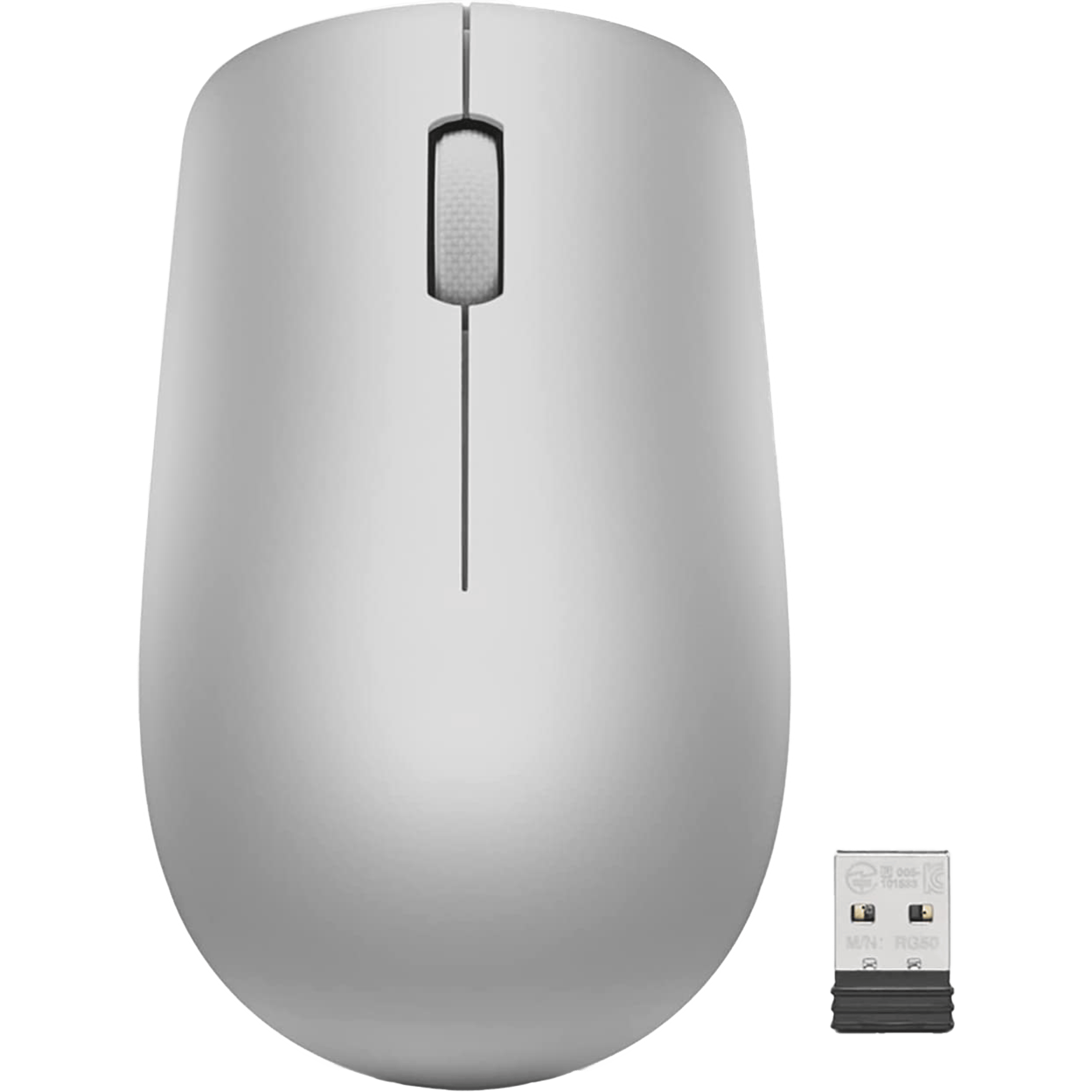 Lenovo 530 Wireless Mouse Platinum Grey 1Y עכבר 