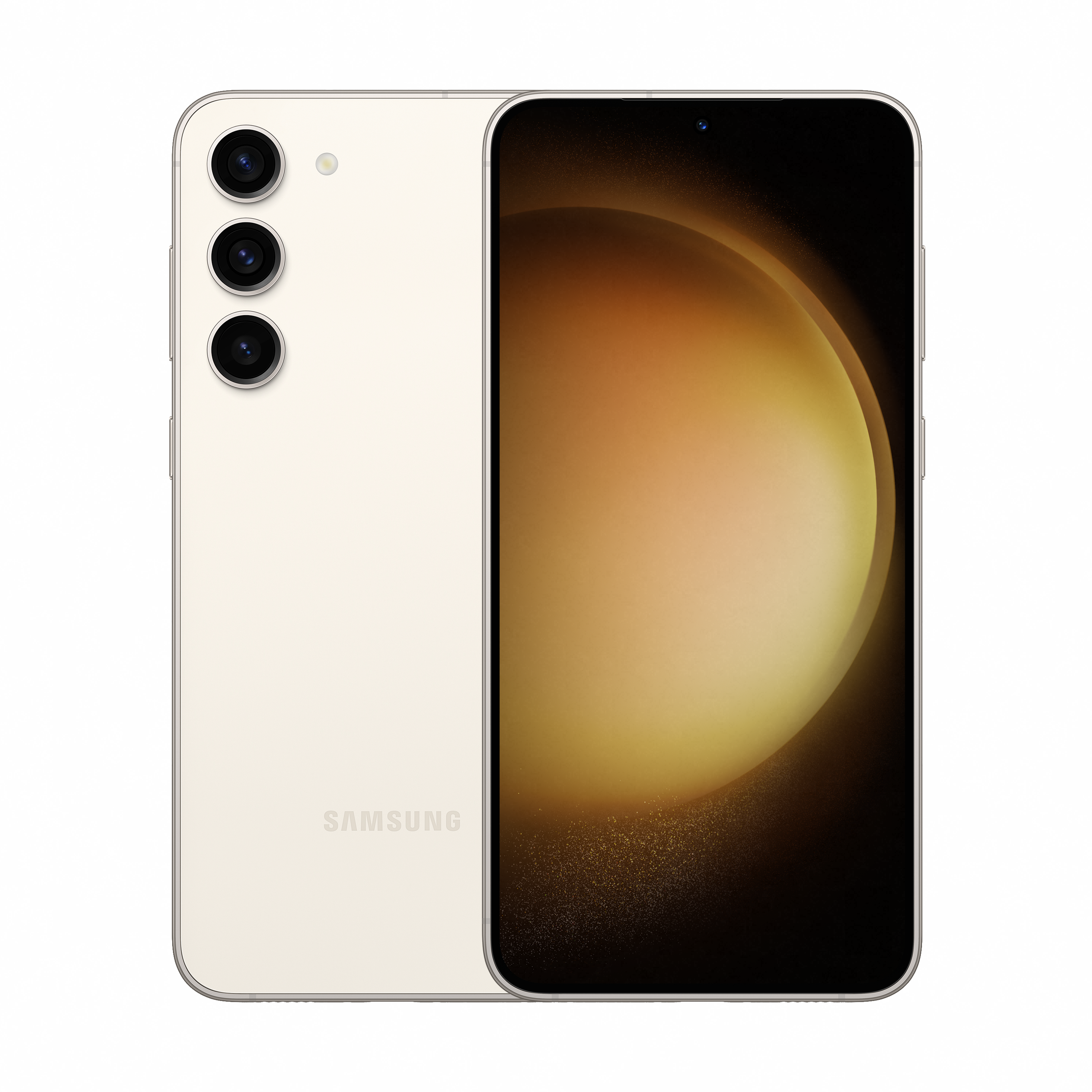 هاتف ذكي Samsung Galaxy S23 5G 128GB 8GB RAM SM-S911B - لون البيج ضمان لمدة عام من المستورد الرسمي ساني