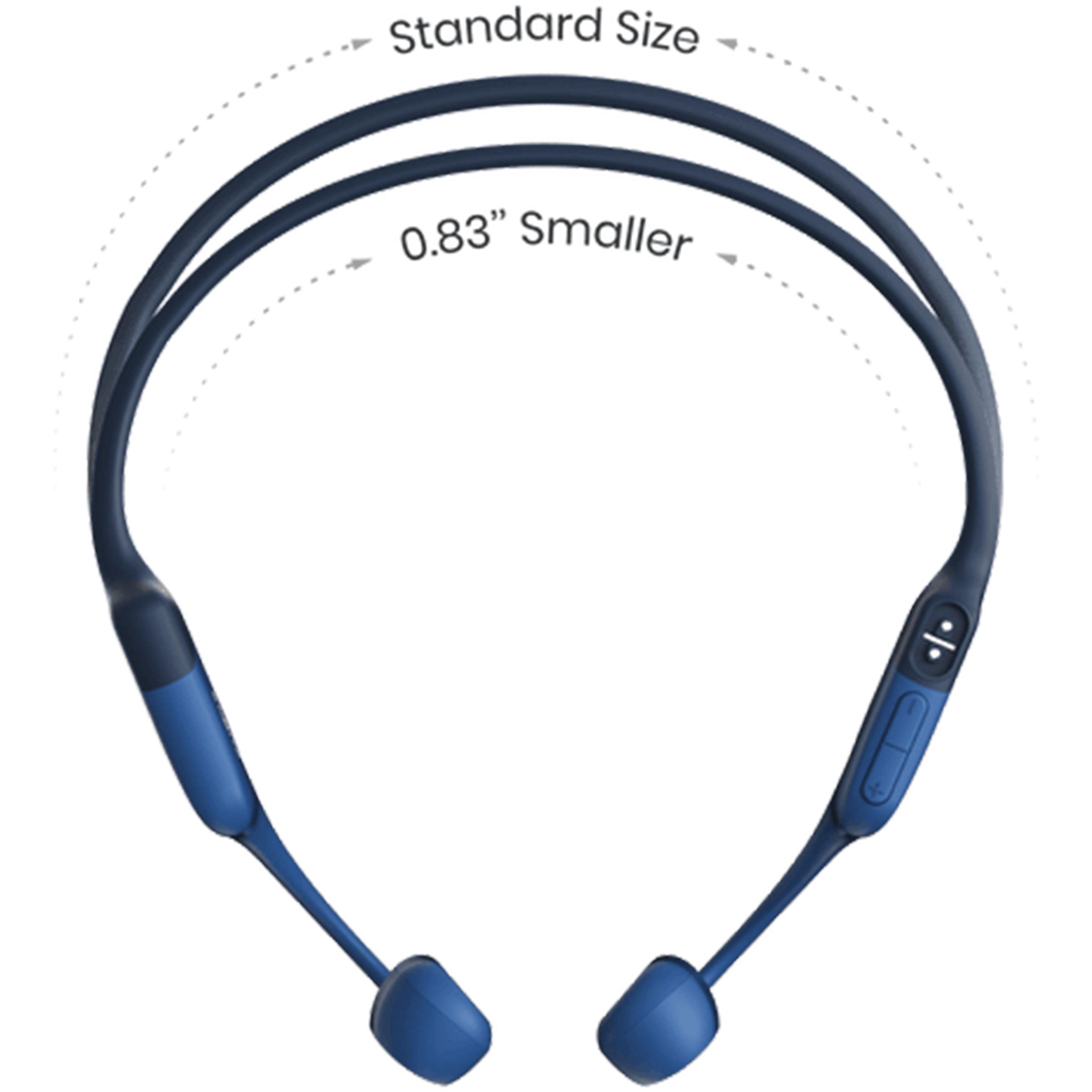אוזניות  עצם  SHOKZ OPENRUN MINI כחול S803MBL AFTERSHOKE