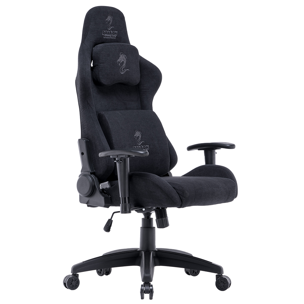 كرسي جيمنج Dragon Cyber - لون أسود ضمان لمدة عام من قبل المستورد الرسمي