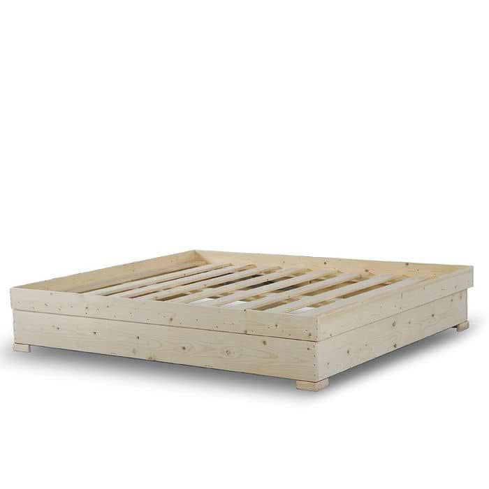 בסיס מיטה כולל ארגז מצעים דגם אוראל 120X190 רבדים - עץ